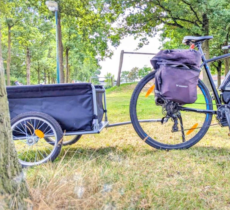 Remorca pentru bicicleta VidaXL 65kg
