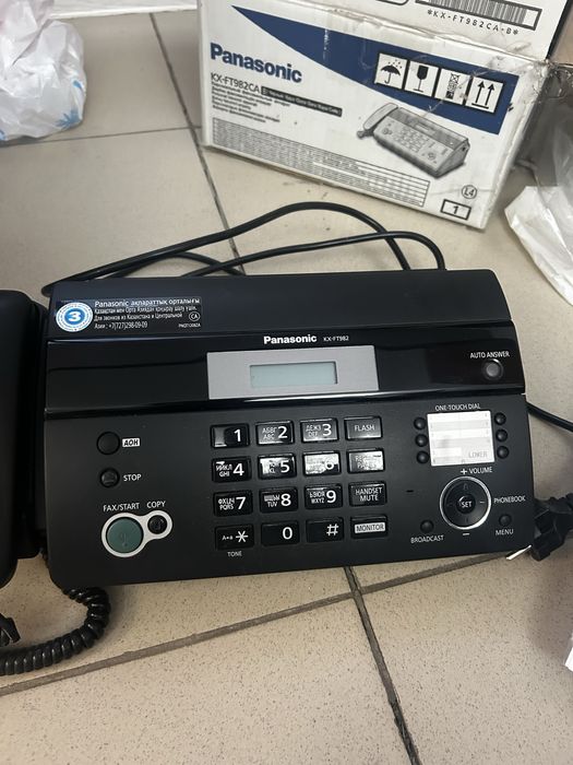 Телефон факс новый