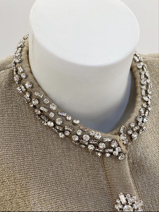 Дамска Официална Рокля Бежов Цвят