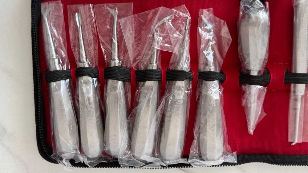 Набор металл.элеваторов в чехле