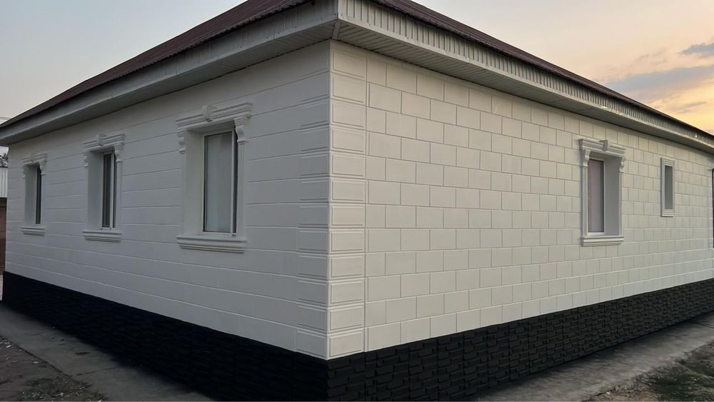 Травертин. Термопанель. Фасад. Фибробетон.