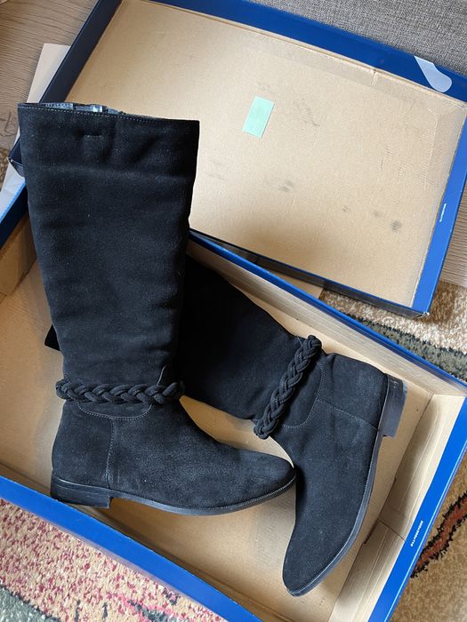 Сапоги продам замшевые