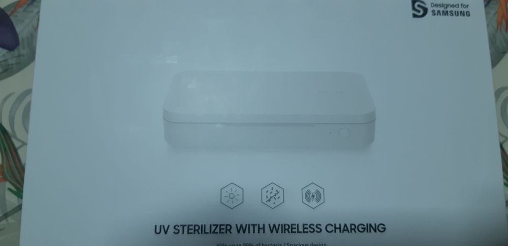 Sterilizator samsung cu incarcare wireless