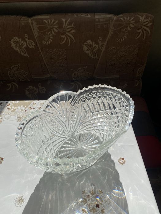 Ваза хрусталь конфетница
