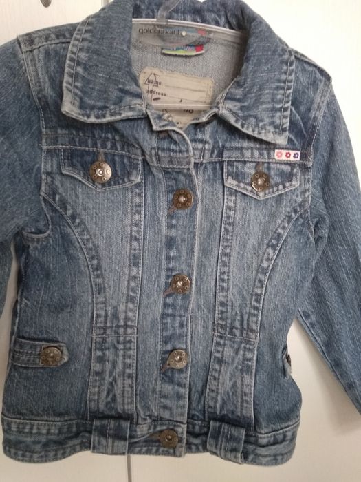 Дънково яке за момиче