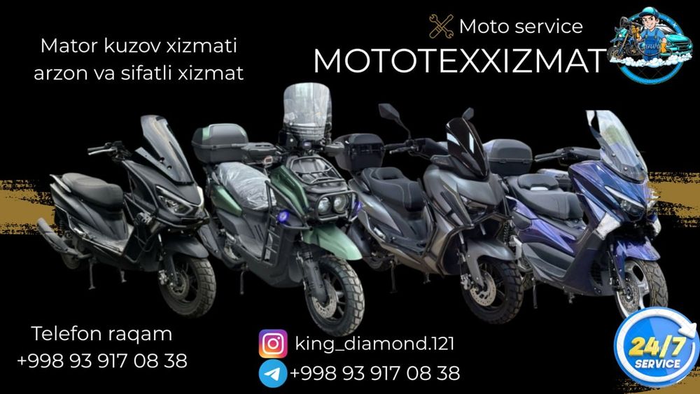 Skutertexxizmat skuter tamirlash