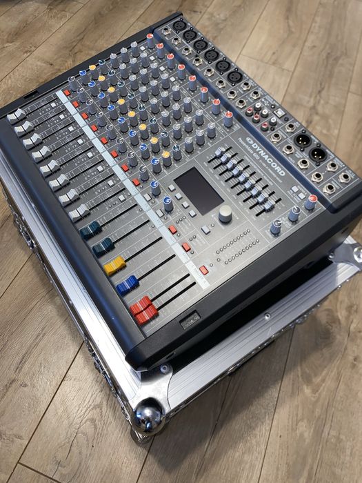 Dynacord PM 600-3 mixer cu putere si case