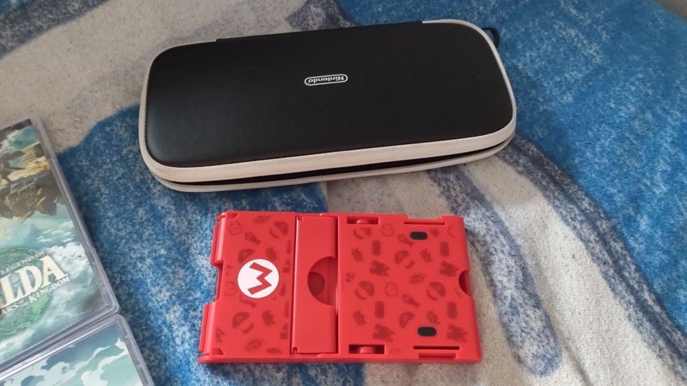 Nintendo switch OLED TOTK limited edition + card 256gb si altele