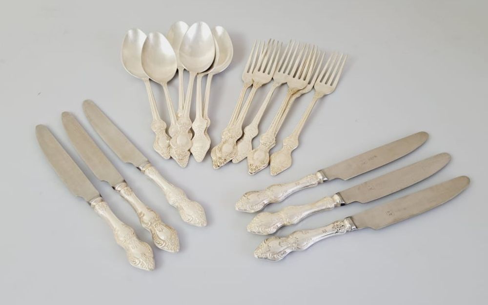 Столовые приборы мельхиор