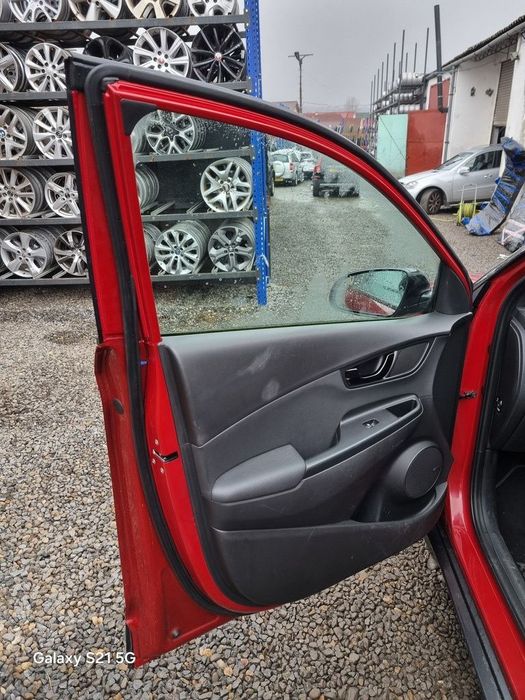 Usa Stanga Fata Hyundai Kona I 2017 - 2020 SUV 4 Usi PULSE RED Y21 (1413)