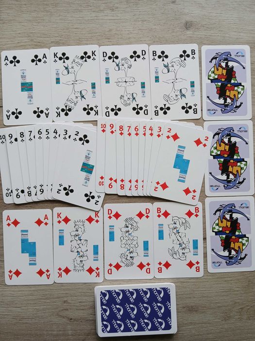 Стари немски карти за игра, немски оригинал