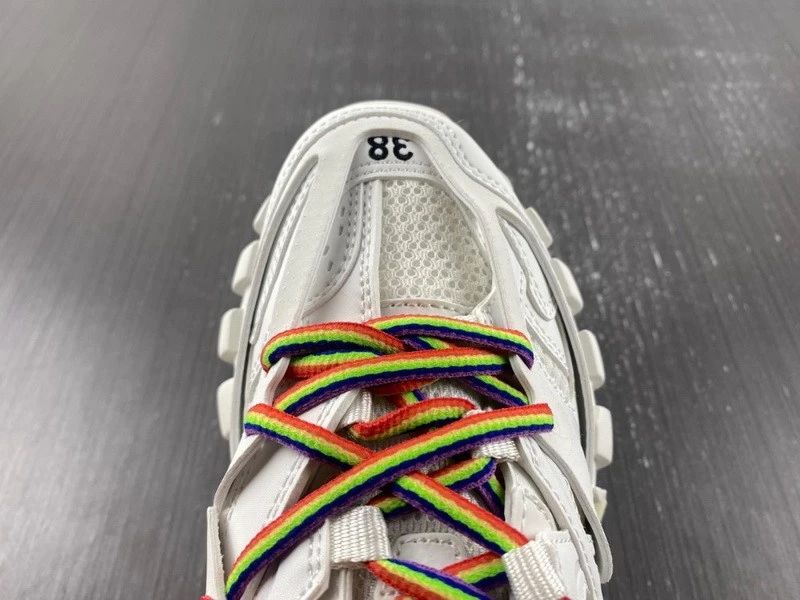 Balenciaga Track Sneaker "White/Rainbow Laces" | РАЗМЕРИ: 35 до 46