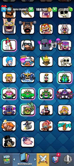 Аккаунт клэш рояль