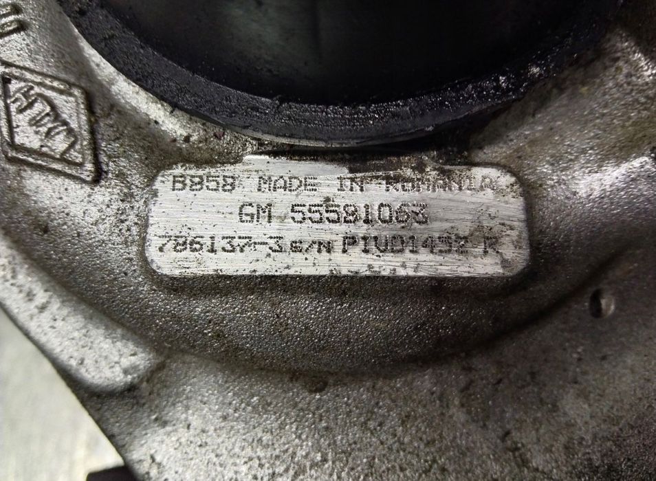 Turbina Opel Insginia 2.0 CDTI 163CP 55581063