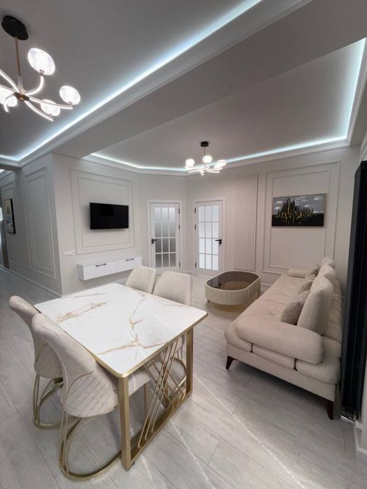 Юнусабад 13кв ЖК Мегатавр 3/10/12 Новый ремонт 68м2 + балкон