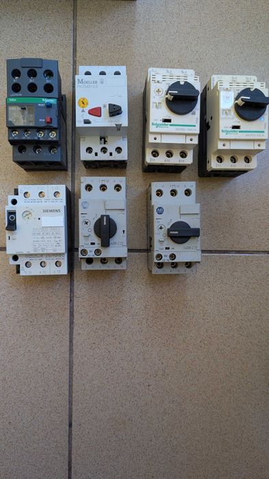 Lot Echipamente Automatizări Industriale NOI – Contactoare și Disjunctoare Motor (Schneider, Siemens, Eaton)