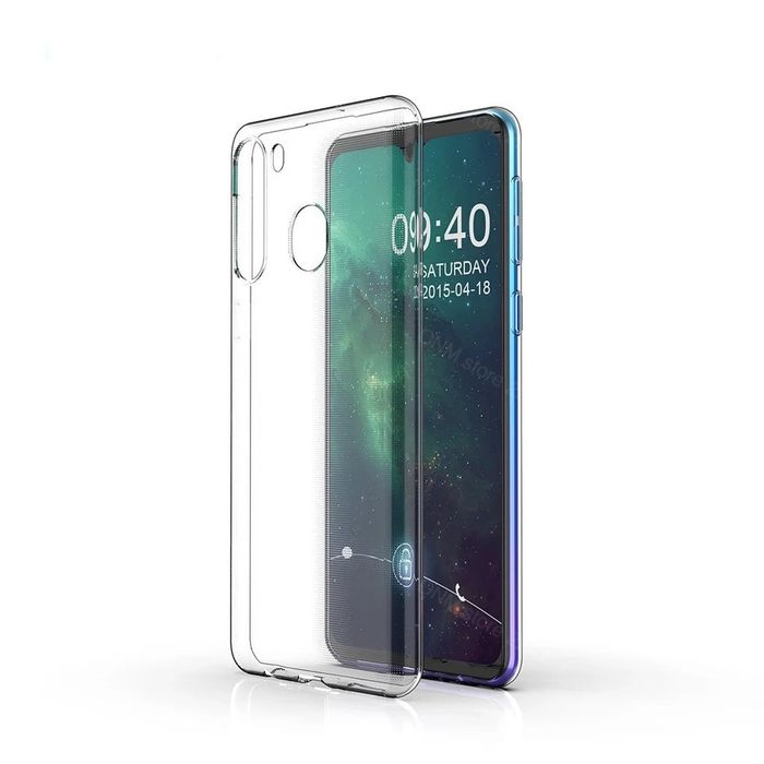 Samsung A14/A15/A25/A24/A16/A17/A07/A26/A37 Husa Silicon Transparenta/Neag