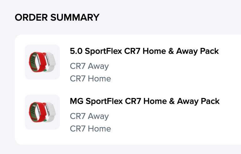 Whoop CR7 SportFlex Криштиану Роналду