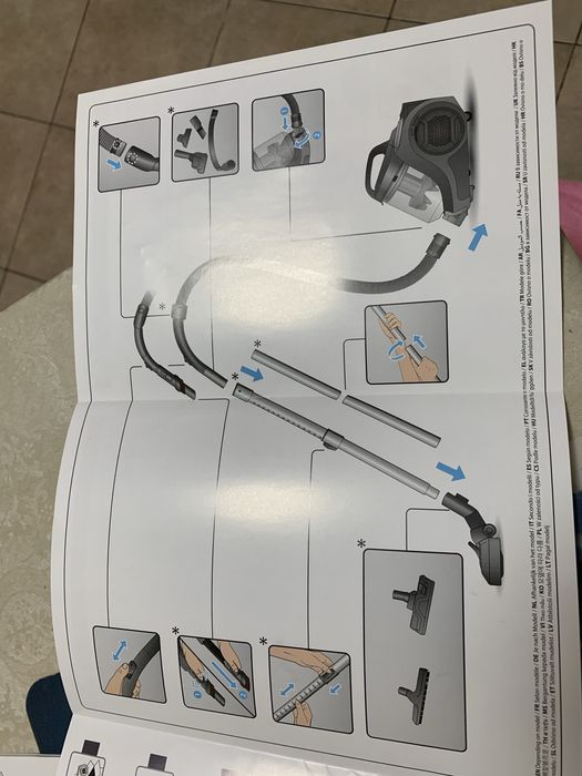Пылесос марки Tefal Swift Power Cyclonic (красный)