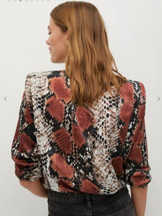 Bluză cu imprimeu Mango