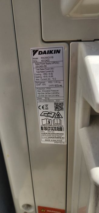 Климатици за части Дайкин Daikin