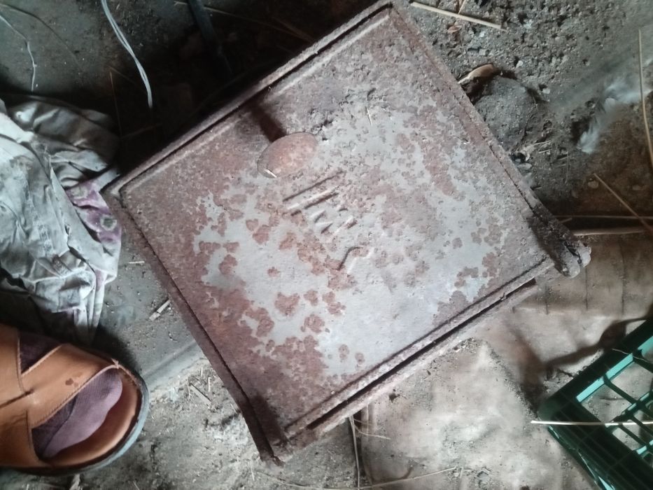 Двери на печку с отливкой