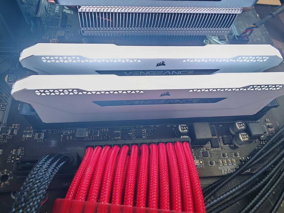 Рам памет Corsair Vengeance RGB PRO SL WHITE 32GB (2x16GB) 3200Mhz DDR4