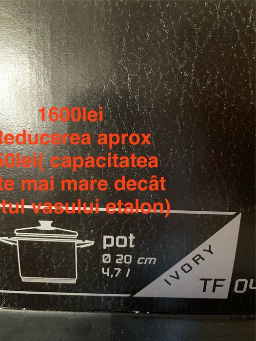 Vase Zepter noi, in ambalaj