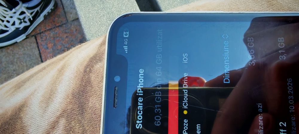 iPhone XR 64GB Alb IMPECABIL – Face ID NU merge – 89% baterie