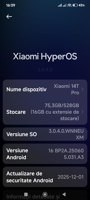 Xiaomi 14 t pro ca nou