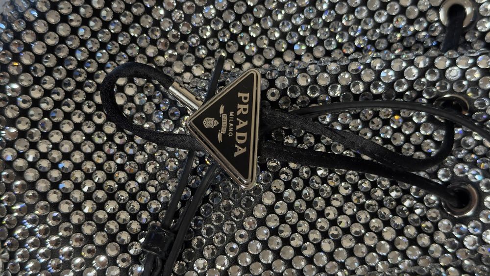 Prada Mini Crystal Satin Bag, оригинал