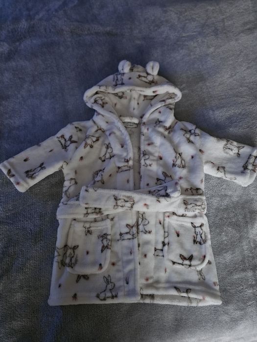 Халат за момиче 6-12 месеца Watch me grow