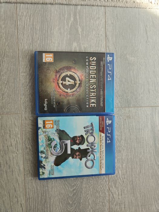 Sudden strike 4, Tropico 5 Ps4