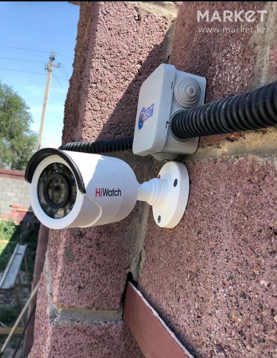 Установка камера видеонаблюдения монтаж ремонт