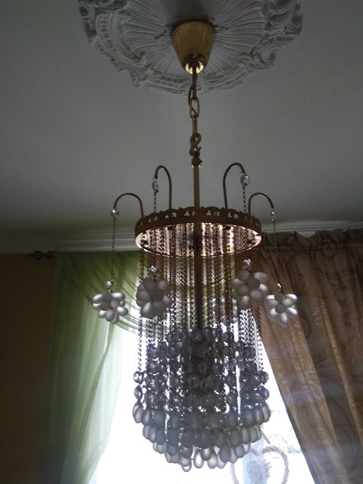 Люстра Чехия хрустальная