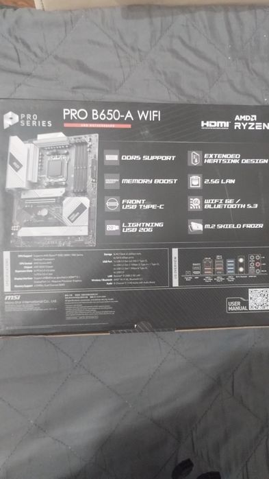 Placa de bază MSI Pro B650-A Wifi