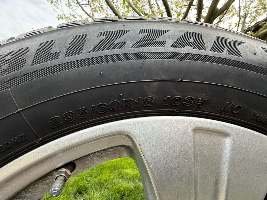 Jante 19” mercedes glc + anvelope 235x60r19 4,5 mm