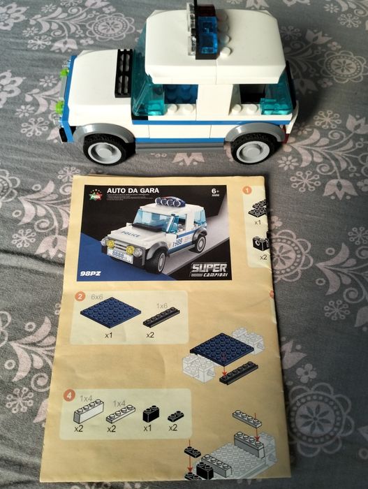 Lego mașină poliție