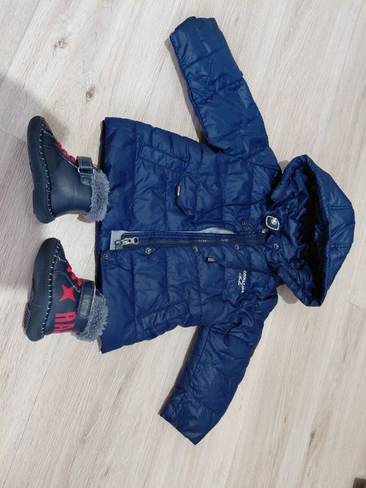 Весенняя куртка + обувь для малышей