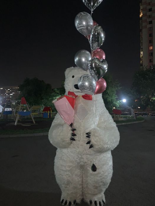 Поздравление Мишка 2.5м