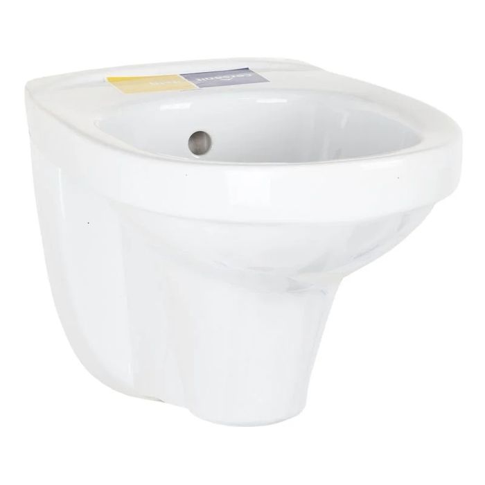 Vand bideu suspendat Cersanit Delfi, ceramic, 35 x 35 x 52 cm