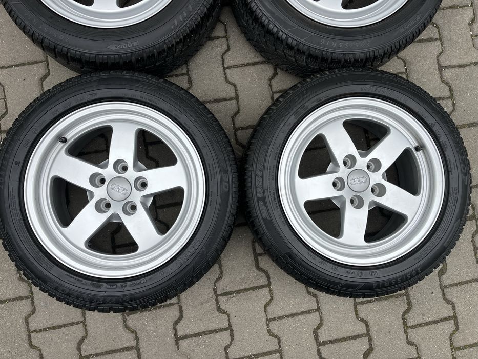 Jante aliaj 5x112mm, 205/55 R16 Audi A3, A4, A6mVW Seat Skoda Mercedes