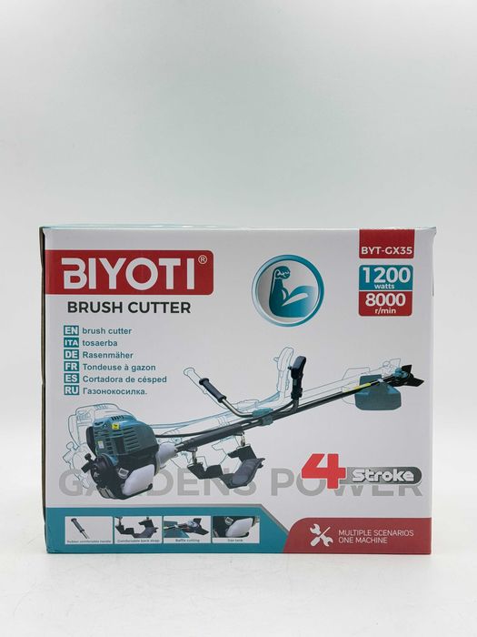 Газонокосилка Бензиновый триммер 4-тактный BIYOTI BYT-GX35 ОПТОМ!