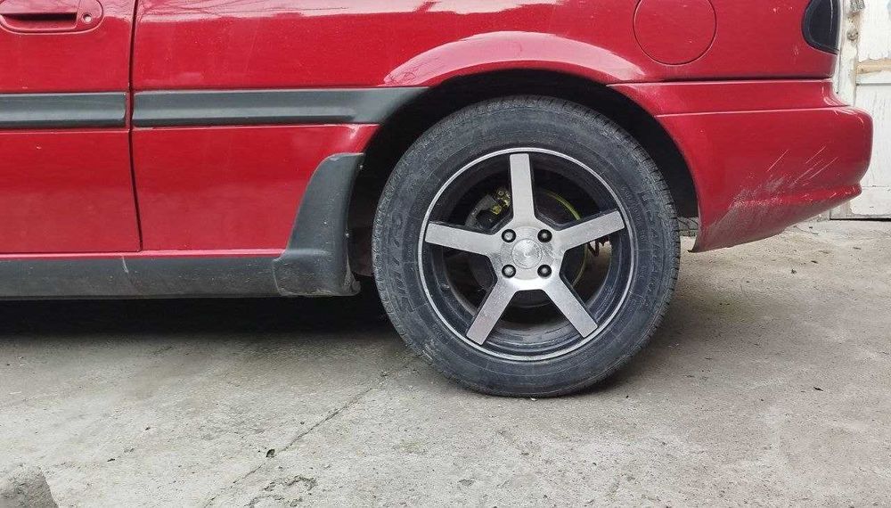 Диски R15. Ширина 7.0 Резина 195/60