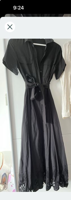 Рокля zara xs с бродерия