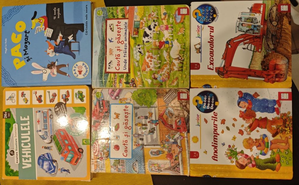 Vând colecție de cărți ilustrate pentru copii (1-7ani)