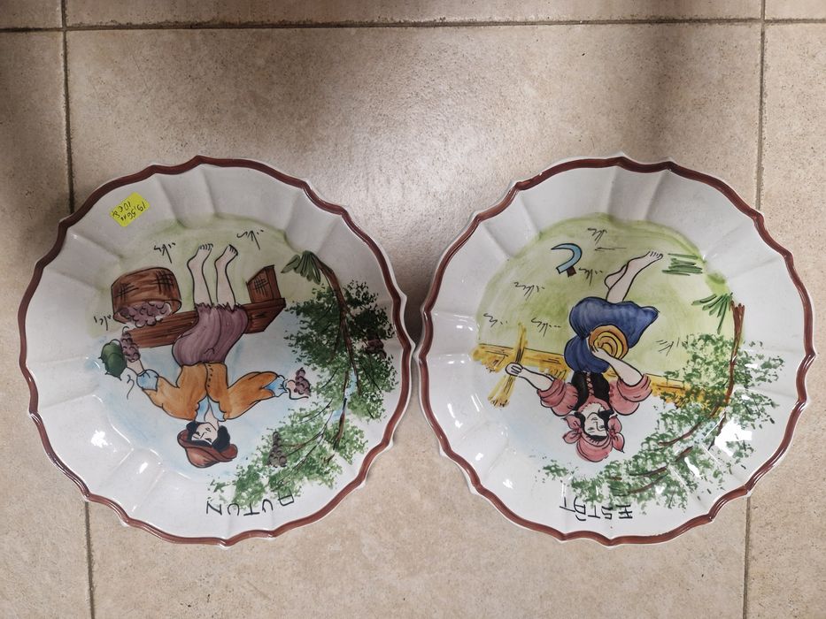 Чинии за стена керамични