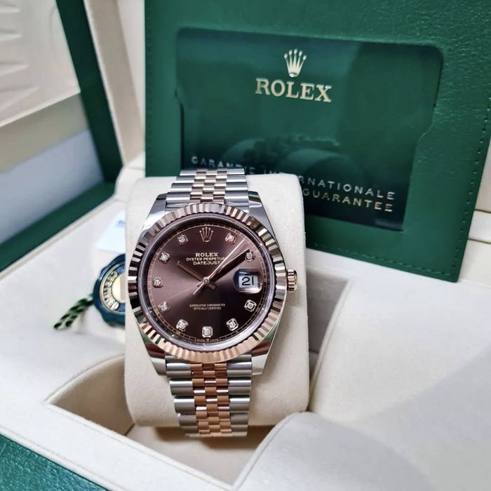 Rolex Date-Just Chocolate Dial 41,mm