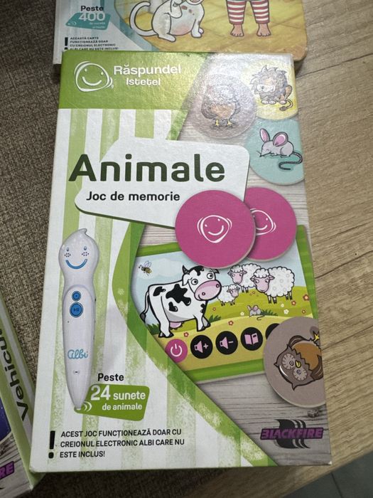 Vand raspundel istetel creion +carti+jocuri de memorie