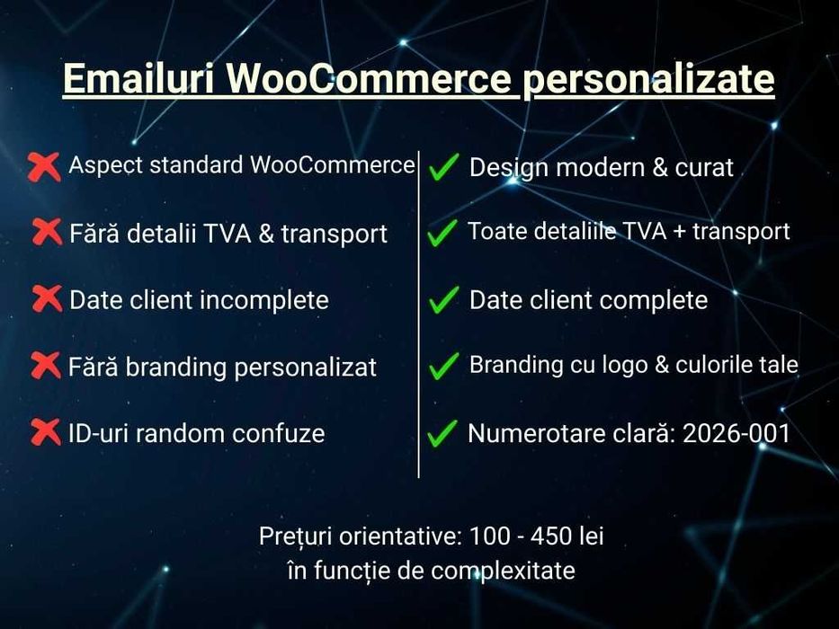 Dezvoltator WooCommerce / WordPress – Repar Erori Rapid și Profesional